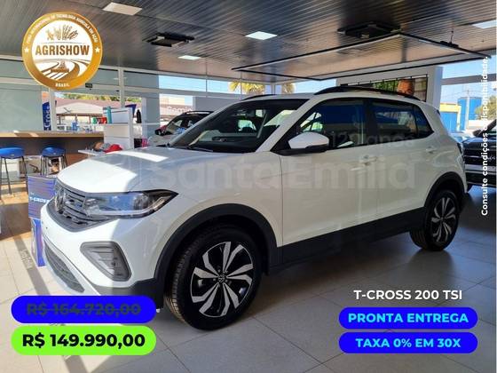VOLKSWAGEN T-CROSS 1.0 200 TSI TOTAL FLEX AUTOMÁTICO